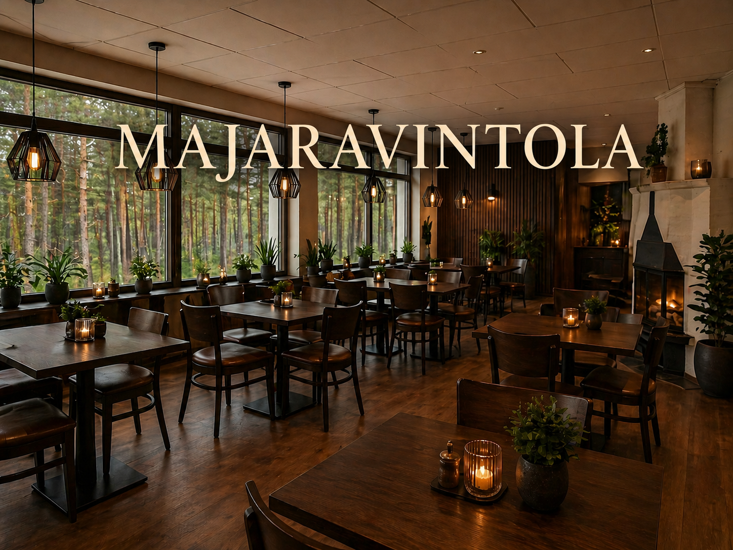 Rento kahvila ja majaravintola Sveitsin sydämessä.